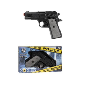 تفنگ اسباب بازی فلزی پلیس گانهر Gonher مدل 46.6_اسباب بازی